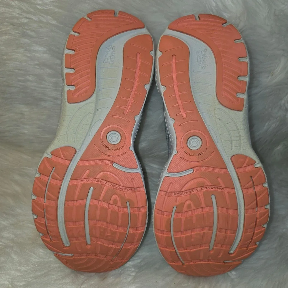 Brooks Glycerin 20 Shoes - Women's 10 D Wide - Oyster Coral